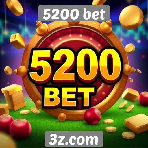 5200 bet oferece diversidade em jogos online