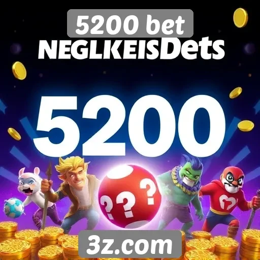Novidades em jogos disponíveis no 5200 bet